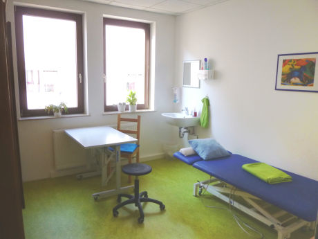 Therapieraum 2 der Ergotherapiepraxis Bernd Fäth in Kleinheubach